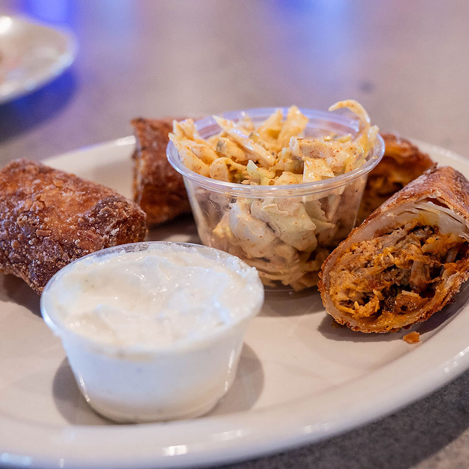 BUFFALO EGG ROLLS