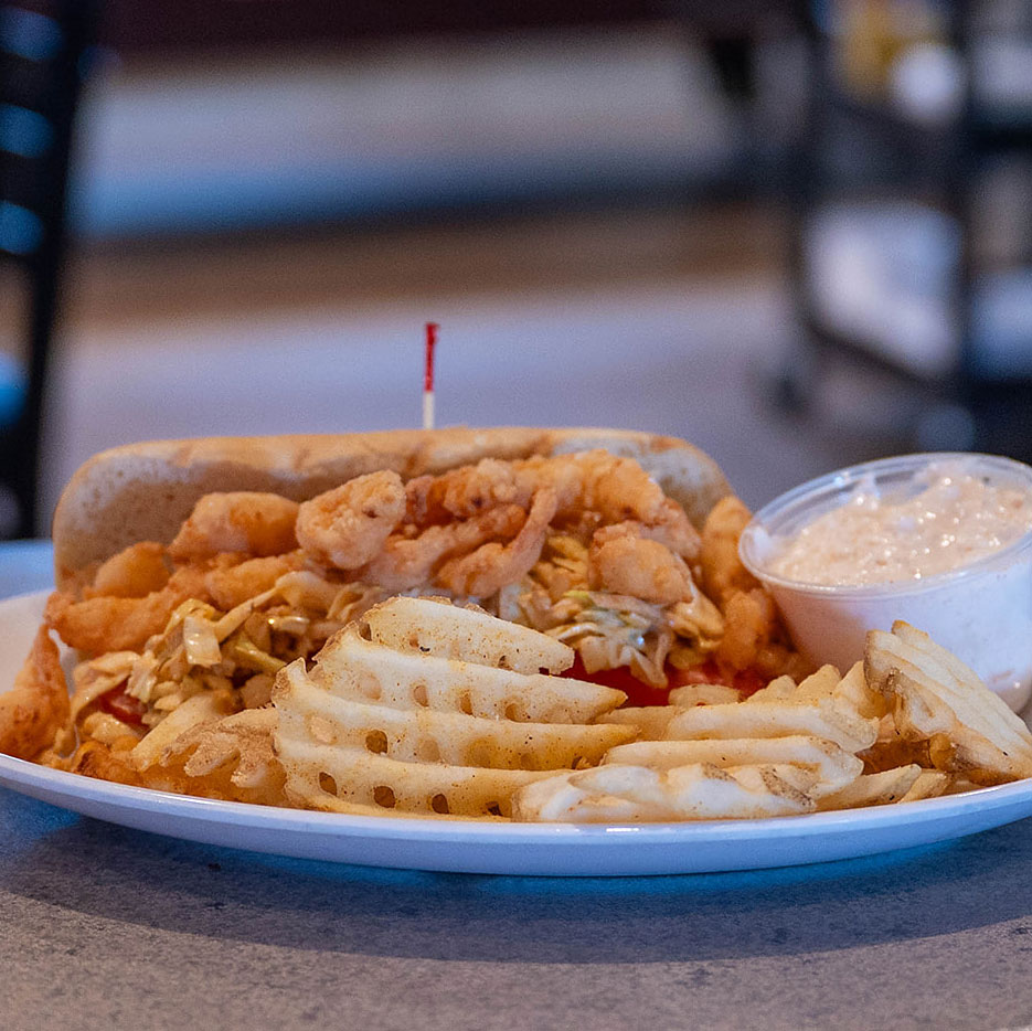 SHRIMP PO’ BOY